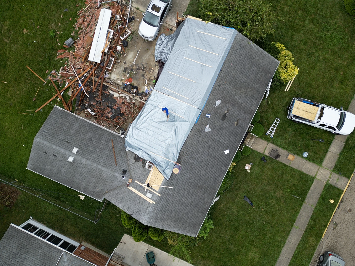 Timmy Roth conducting field inspection